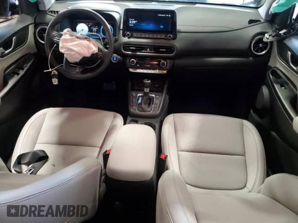 2023 Hyundai Kona Limited с VIN KM8K5CA33PU043167, выставлен на аукционе Copart как лот 61978855 с пробегом 18 495 миль миль и Списание • Salvage title. История ставок и продаж доступна на DreamBid. Изображение 8.