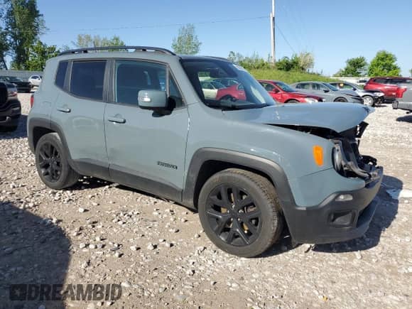 2018 Jeep Renegade Altitude with VIN ZACCJABB9JPJ03277, listed as a Copart auction lot 56386315 with 155,401 mi miles and Clean title. Bid and sale history available at DreamBid. Image 4.