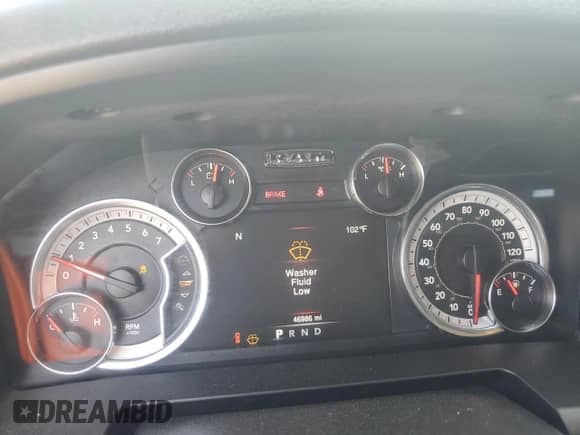 2023 Ram 1500 SLT с VIN 1C6RR7LG8PS517809, выставлен на аукционе Copart как лот 63989305 с пробегом 46 986 миль миль и Списание • Salvage title. История ставок и продаж доступна на DreamBid. Изображение 9.