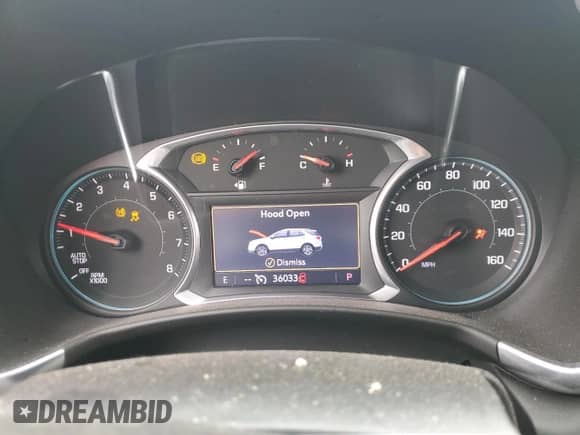 2022 Chevrolet Equinox Premier z VIN 2GNAXXEVXN6102246, wystawiony jako Copart lot #60555565 z przebiegiem 36 033 mil mil oraz Szkoda całkowita • Salvage title. Historia ofert i sprzedaży dostępna na DreamBid. Obrazek 9.