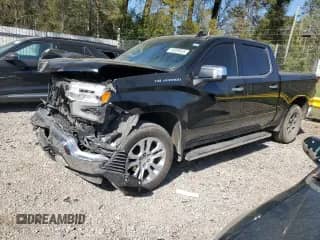2023 Chevrolet Silverado 1500 LTZ с VIN 2GCPAEED8P1107803, выставлен на аукционе Copart как лот 50089005 с пробегом 57 382 миль миль и Списание • Salvage title. История ставок и продаж доступна на DreamBid. Изображение 1.