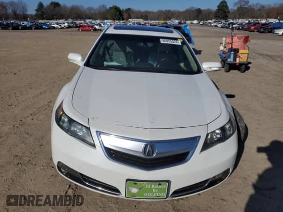 2014 Acura TL Advance с VIN 19UUA8F79EA001197, выставлен на аукционе Copart как лот 86055524 с пробегом 98 770 миль миль и Списание • Salvage title. История ставок и продаж доступна на DreamBid. Изображение 5.