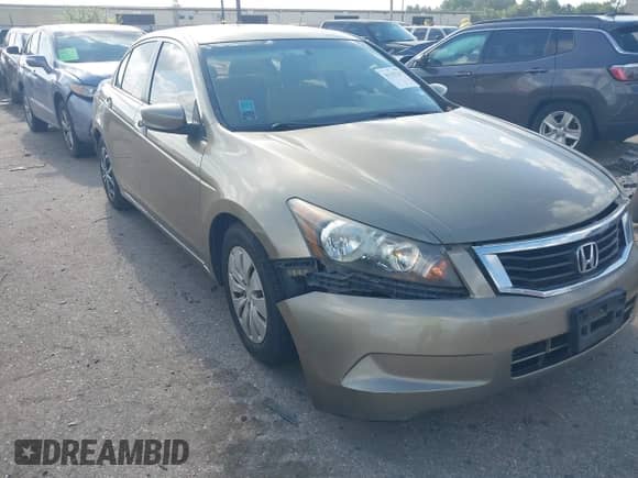 2009 Honda Accord LX with VIN 1HGCP263X9A125098, listed as a IAAI auction lot 43101217 with 200,832 mi miles and . Bid and sale history available at DreamBid. Image 1.