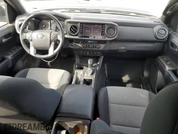 2021 Toyota Tacoma SR5 with VIN 5TFAZ5CNXMX097509, listed as a Copart auction lot 45132385 with 81,598 mi miles and Salvage title. Bid and sale history available at DreamBid. Image 8.