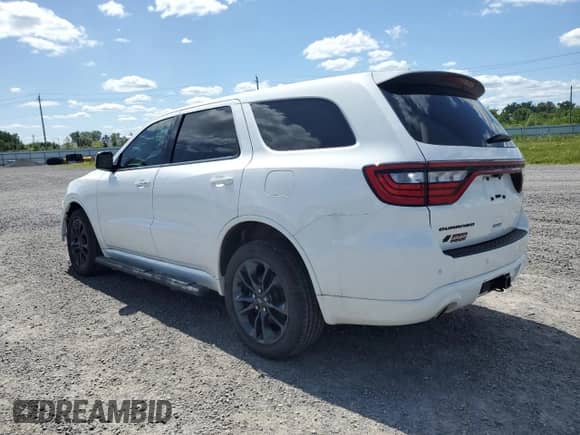 2022 Dodge Durango SXT z VIN 1C4RDJAG3NC156570, wystawiony jako Copart lot #66013565 z przebiegiem 58 840 mil mil oraz Czysty tytuł • Clean title. Historia ofert i sprzedaży dostępna na DreamBid. Obrazek 2.