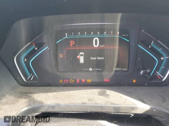 2018 Honda Odyssey LX with VIN 5FNRL6H22JB089113, listed as a Copart auction lot 70083705 with 124,837 mi miles and Clean title. Bid and sale history available at DreamBid. Image 9.