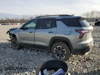 2025 Chevrolet Equinox AWD ACTIV с VIN 3GNAXSEG3SL168696, выставлен на аукционе Copart как лот 86606894 с пробегом 313 миль миль и Списание • Salvage title. История ставок и продаж доступна на DreamBid. Изображение 2.