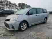 2018 Toyota Sienna L with VIN 5TDZZ3DC0JS926500, listed as a Copart auction lot 45276025 with 185,907 mi miles and Salvage title. Bid and sale history available at DreamBid. Image 1.