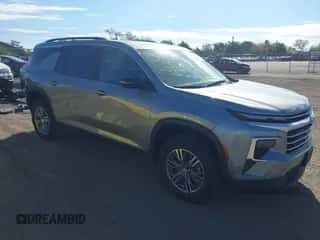 2024 Chevrolet Traverse AWD LT z VIN 1GNEVGKS2RJ158739, wystawiony jako IAAI lot #43333360 z przebiegiem 16 550 mil mil oraz . Historia ofert i sprzedaży dostępna na DreamBid. Obrazek 1.