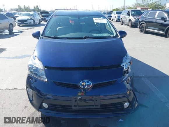 2012 Toyota Prius One with VIN JTDKN3DU5C1599260, listed as a IAAI auction lot 42299787 with 37,280 mi miles and . Bid and sale history available at DreamBid. Image 12.