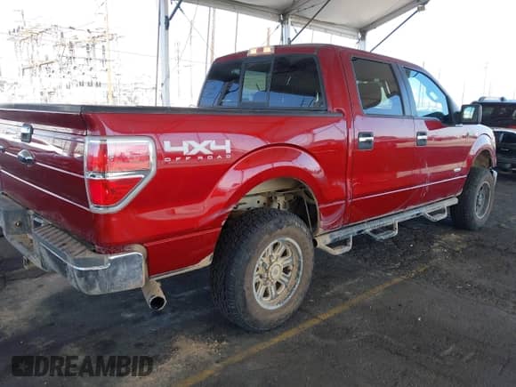 2013 Ford F-150 Lariat with VIN 1FTFW1ET5DKE88227, listed as a IAAI auction lot 43330750 with 140,077 mi miles and . Bid and sale history available at DreamBid. Image 4.