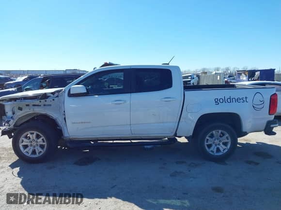 2022 Chevrolet Colorado 2WD LT z VIN 1GCGSCEA3N1304212, wystawiony jako IAAI lot #41728851 z przebiegiem 66 806 mil mil oraz . Historia ofert i sprzedaży dostępna na DreamBid. Obrazek 14.