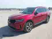 2021 Kia Sorento EX with VIN 5XYRH4LF2MG035520, listed as a IAAI auction lot 43082282 with 95,850 mi miles and . Bid and sale history available at DreamBid. Image 2.