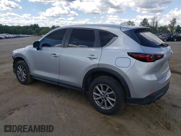2022 Mazda CX-5 S Preferred with VIN JM3KFBCM7N0564454, listed as a Copart auction lot 70213455 with 35,235 mi miles and Salvage title. Bid and sale history available at DreamBid. Image 2.