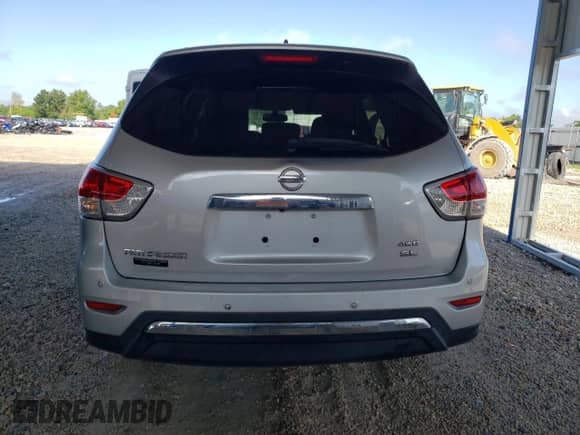 2013 Nissan Pathfinder SL with VIN 5N1AR2MM5DC624105, listed as a Copart auction lot 64543995 with 190,069 mi miles and Salvage title. Bid and sale history available at DreamBid. Image 6.