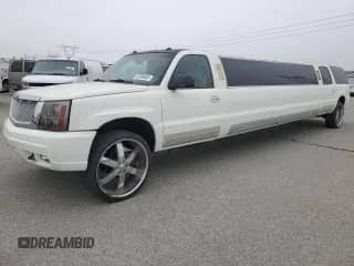 2003 Cadillac Escalade ESV with VIN 3GYFK66N23G331263, listed as a Copart auction lot 52396405 with 287,790 mi miles and Clean title. Bid and sale history available at DreamBid. Image 1.