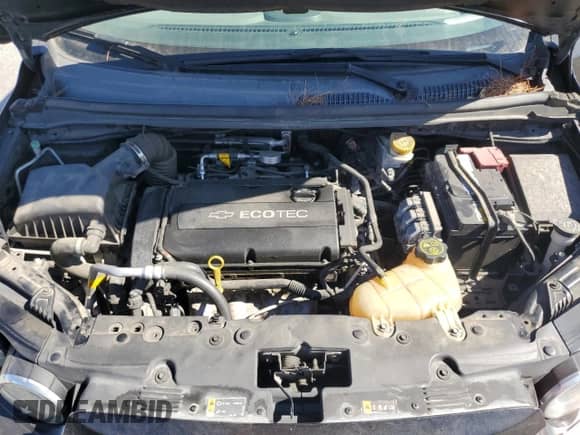 2013 Chevrolet Sonic LT z VIN 1G1JC5SG8D4181519, wystawiony jako Copart lot #71914885 z przebiegiem 110 407 mil mil oraz Szkoda całkowita • Salvage title. Historia ofert i sprzedaży dostępna na DreamBid. Obrazek 11.