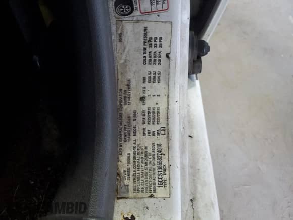 2005 Chevrolet Colorado 1SB LS Z85 with VIN 1GCCS138658274018, listed as a Copart auction lot 81753815 with 227,586 mi miles and Salvage title. Bid and sale history available at DreamBid. Image 12.