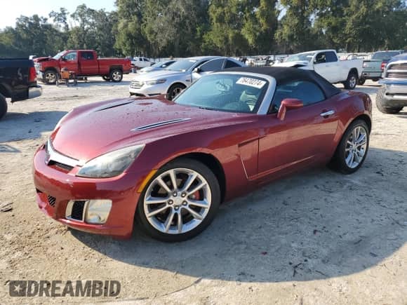 2009 Saturn Sky with VIN 1G8MH35X99Y104867, listed as a Copart auction lot 76470274 with Not provided miles and Salvage title. Bid and sale history available at DreamBid. Image 1.