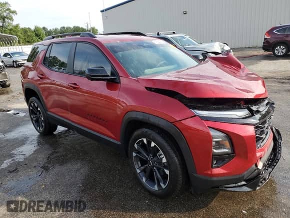 2025 Chevrolet Equinox FWD RS с VIN 3GNAXLEG8SL184270, выставлен на аукционе Copart как лот 68077965 с пробегом 8 529 миль миль и Списание • Salvage title. История ставок и продаж доступна на DreamBid. Изображение 4.