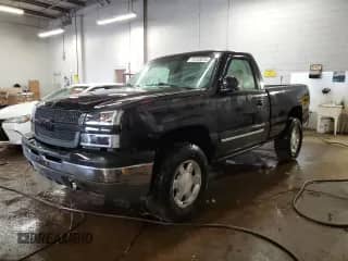2003 Chevrolet Silverado 1500 LS z VIN 1GCEK14V83Z295361, wystawiony jako Copart lot #85432964 z przebiegiem 40 502 mil mil oraz Szkoda całkowita • Salvage title. Historia ofert i sprzedaży dostępna na DreamBid. Obrazek 1.