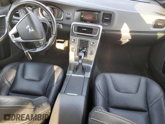 2015 Volvo S60 T6 Drive-E with VIN YV149MFK7F1343313, listed as a Copart auction lot 76279894 with 60,091 mi miles and Salvage title. Bid and sale history available at DreamBid. Image 8.