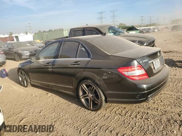 2010 Mercedes-Benz C 300 Sport with VIN WDDGF8BB5AR094082, listed as a Copart auction lot 84658395 with 176,642 mi miles and Salvage title. Bid and sale history available at DreamBid. Image 2.