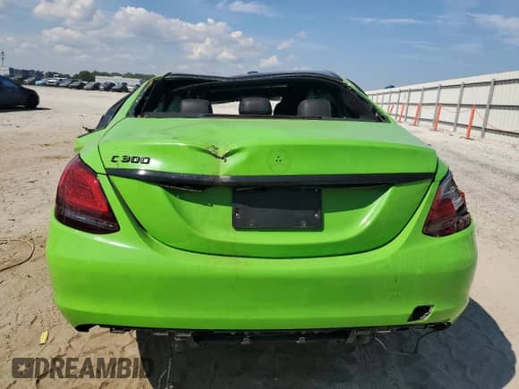2021 Mercedes-Benz C 300 с VIN W1KWF8DB3MR650578, выставлен на аукционе Copart как лот 80996435 с пробегом Не указан миль и На запчасти • Non repairable. История ставок и продаж доступна на DreamBid. Изображение 6.
