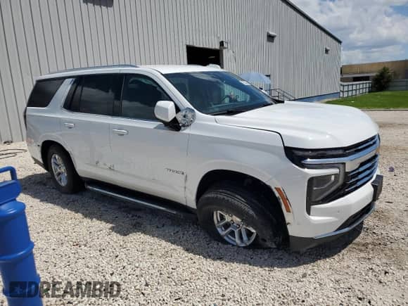 2025 Chevrolet Tahoe LT with VIN 1GNS5NRD3SR175717, listed as a Copart auction lot 68444905 with 17,475 mi miles and Clean title. Bid and sale history available at DreamBid. Image 4.