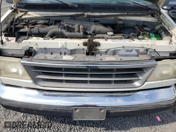 1993 Ford Econoline Cargo with VIN 1FBJS31G7PHA81025, listed as a Copart auction lot 70342975 with Not provided miles and Salvage title. Bid and sale history available at DreamBid. Image 12.