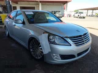 2014 Hyundai Equus Signature z VIN KMHGH4JH6EU080127, wystawiony jako IAAI lot #41988215 z przebiegiem 94 349 mil mil oraz . Historia ofert i sprzedaży dostępna na DreamBid. Obrazek 1.