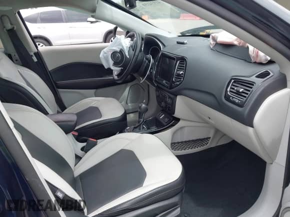 2021 Jeep Compass Limited with VIN 3C4NJCCB1MT581406, listed as a IAAI auction lot 41934159 with 22,967 mi miles and . Bid and sale history available at DreamBid. Image 5.
