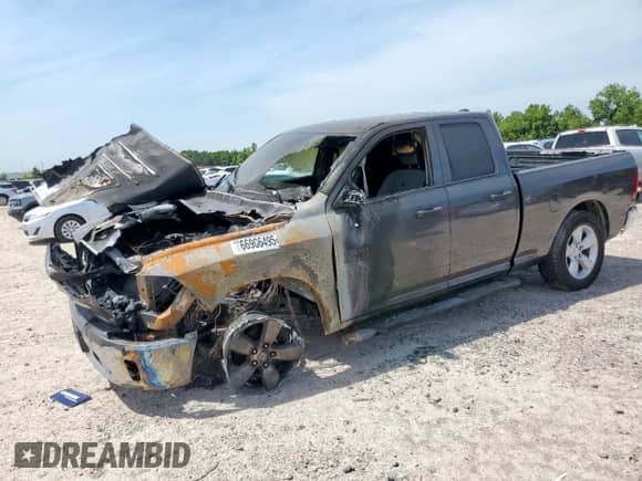 2021 Ram 1500 Tradesman z VIN 1C6RR6FG9MS576255, wystawiony jako Copart lot #66906495 z przebiegiem Nie podano mil oraz Nie do naprawy • Non repairable. Historia ofert i sprzedaży dostępna na DreamBid. Obrazek 1.