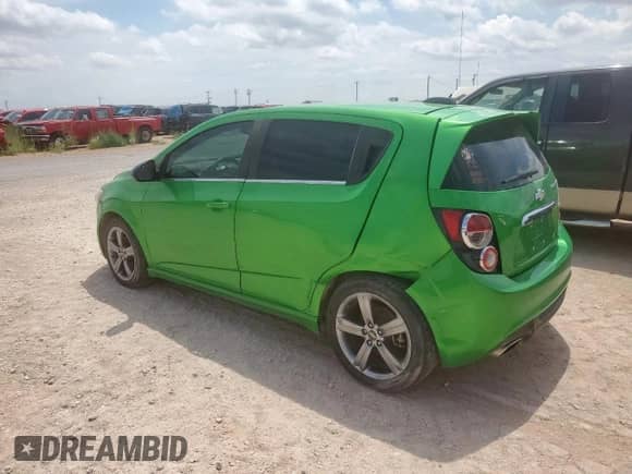 2016 Chevrolet Sonic RS z VIN 1G1JG6SB3G4115480, wystawiony jako Copart lot #69922595 z przebiegiem 65 078 mil mil oraz Szkoda całkowita • Salvage title. Historia ofert i sprzedaży dostępna na DreamBid. Obrazek 2.