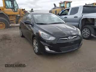 2012 Hyundai Accent GLS with VIN KMHCU4AEXCU168949, listed as a IAAI auction lot 43547021 with 140,527 mi miles and . Bid and sale history available at DreamBid. Image 1.