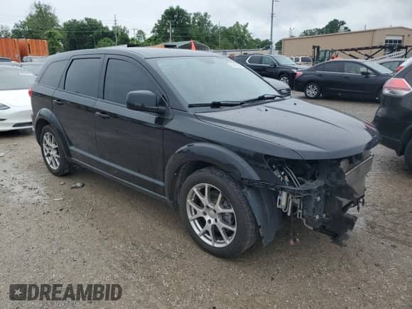 2014 Dodge Journey R/T z VIN 3C4PDCEG7ET227013, wystawiony jako Copart lot #55409384 z przebiegiem 121 859 mil mil oraz Szkoda całkowita • Salvage title. Historia ofert i sprzedaży dostępna na DreamBid. Obrazek 4.