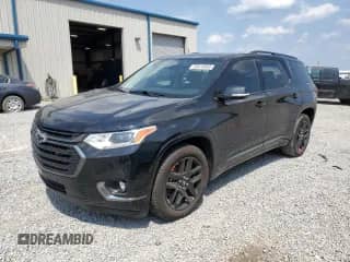 2019 Chevrolet Traverse Premier with VIN 1GNERKKW1KJ288379, listed as a Copart auction lot 69618895 with 56,729 mi miles and Salvage title. Bid and sale history available at DreamBid. Image 1.