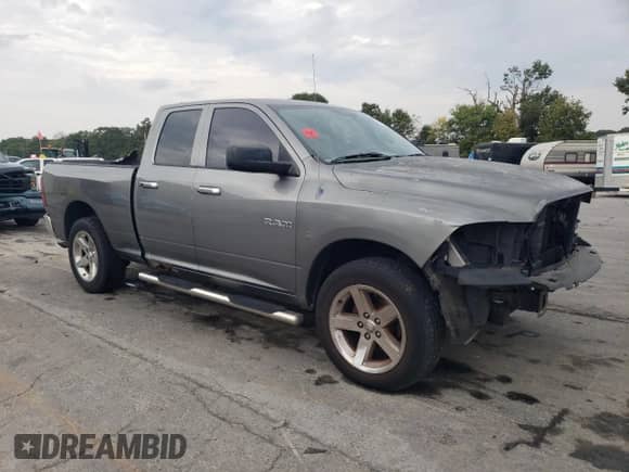 2010 Dodge 1500 SLT with VIN 1D7RV1GP7AS234519, listed as a Copart auction lot 80449395 with 238,514 mi miles and Salvage title. Bid and sale history available at DreamBid. Image 4.