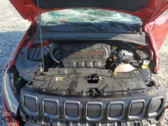 2022 Jeep Compass (RED) Edition with VIN 3C4NJDCB5NT132656, listed as a Copart auction lot 62827535 with Not provided miles and Salvage title. Bid and sale history available at DreamBid. Image 12.