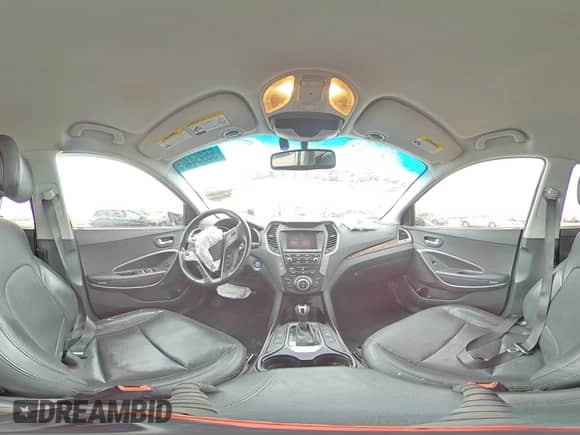 2018 Hyundai Santa Fe 2.0T with VIN 5NMZU4LA8JH101814, listed as a Copart auction lot 55954465 with 55,318 mi miles and Salvage title. Bid and sale history available at DreamBid. Image 16.