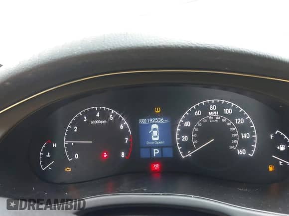 2009 Hyundai Genesis with VIN KMHGC46F59U051875, listed as a IAAI auction lot 42325230 with 192,536 mi miles and . Bid and sale history available at DreamBid. Image 7.