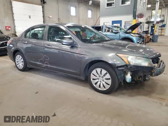 2011 Honda Accord LX с VIN 1HGCP2F39BA044065, выставлен на аукционе Copart как лот 81745185 с пробегом 186 215 миль миль и Списание • Salvage title. История ставок и продаж доступна на DreamBid. Изображение 4.