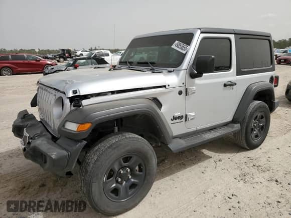 2022 Jeep Wrangler Willys Sport с VIN 1C4HJXAG8NW181325, выставлен на аукционе Copart как лот 49855655 с пробегом 27 763 миль миль и Списание • Salvage title. История ставок и продаж доступна на DreamBid. Изображение 1.