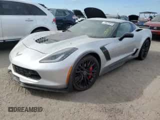 2015 Chevrolet Corvette Z06 2LZ с VIN 1G1YS2D61F5604717, выставлен на аукционе Copart как лот 74477974 с пробегом Не указан миль и Списание • Salvage title. История ставок и продаж доступна на DreamBid. Изображение 1.