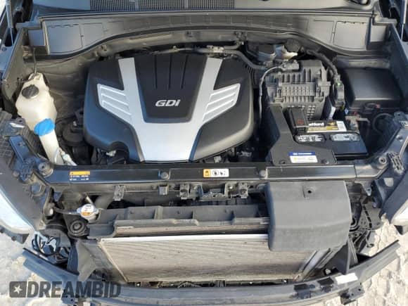 2016 Hyundai Santa Fe SE with VIN KM8SN4HF2GU135540, listed as a Copart auction lot 81137735 with 106,684 mi miles and Salvage title. Bid and sale history available at DreamBid. Image 12.