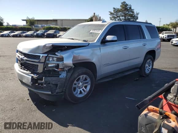 2017 Chevrolet Tahoe LS с VIN 1GNSCAKC8HR123735, выставлен на аукционе Copart как лот 66863445 с пробегом 56 811 миль миль и Списание • Salvage title. История ставок и продаж доступна на DreamBid. Изображение 1.