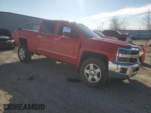 2018 Chevrolet Silverado 3500HD LTZ with VIN 1GC4K0CY7JF238732, listed as a Copart auction lot 47591985 with 135,517 mi miles and Non repairable. Bid and sale history available at DreamBid. Image 4.
