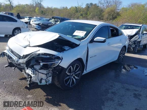 2023 Chevrolet Malibu RS с VIN 1G1ZG5ST1PF251147, выставлен на аукционе IAAI как лот 41217383 с пробегом 36 281 миль миль и . История ставок и продаж доступна на DreamBid. Изображение 2.