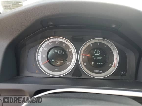 2013 Volvo S60 T5 Premier с VIN YV1612FS5D1225360, выставлен на аукционе Copart как лот 71264765 с пробегом 42 625 миль миль и Списание • Salvage title. История ставок и продаж доступна на DreamBid. Изображение 9.