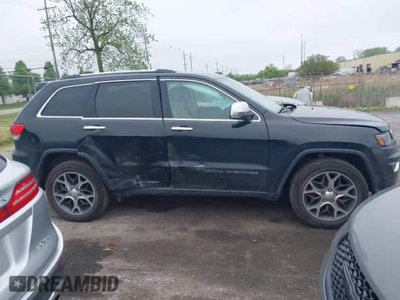 2019 Jeep Grand Cherokee Limited with VIN 1C4RJFBG2KC608718, listed as a IAAI auction lot 42253932 with 126,597 mi miles and . Bid and sale history available at DreamBid. Image 13.